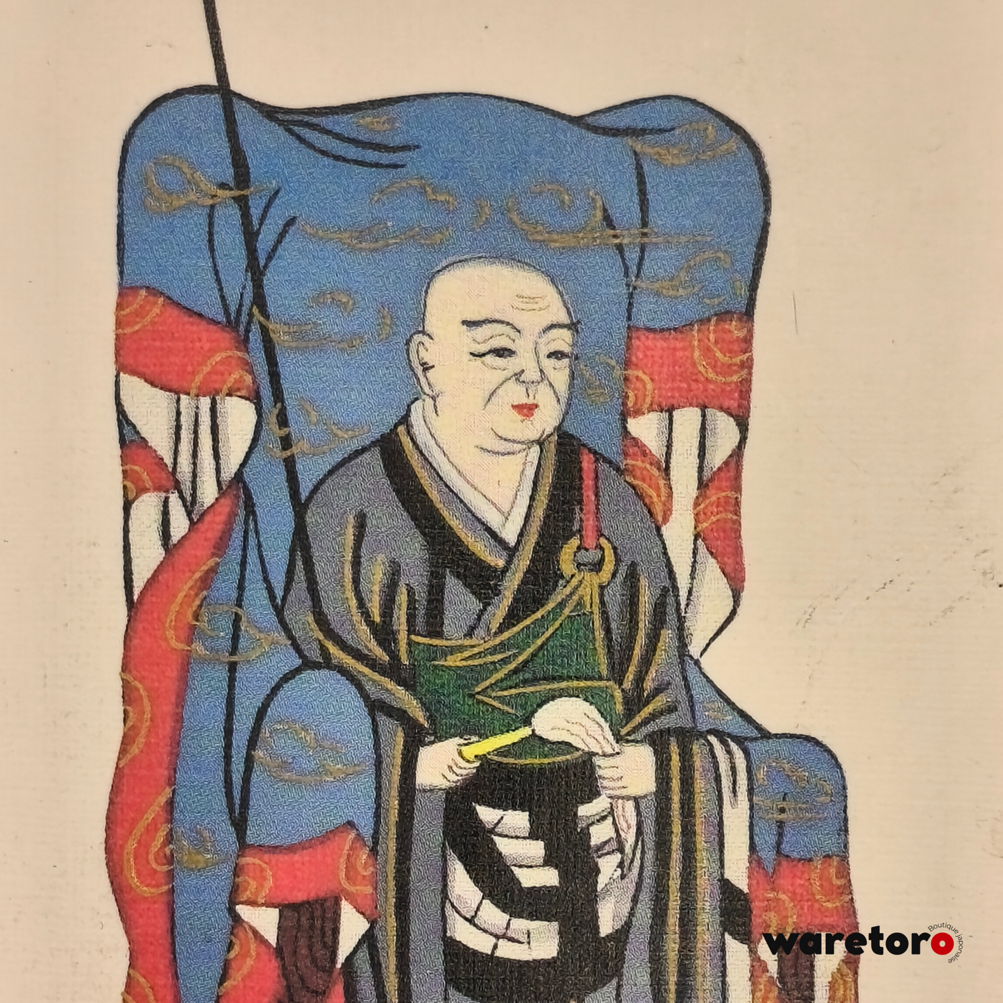 Kakejiku de butsudan Eisai (Rinzai)