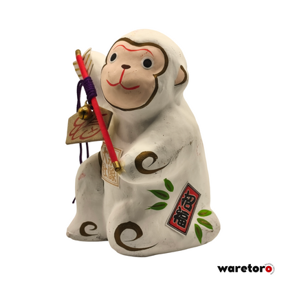 Figurine hariko singe à la flèche (Fukuoka)