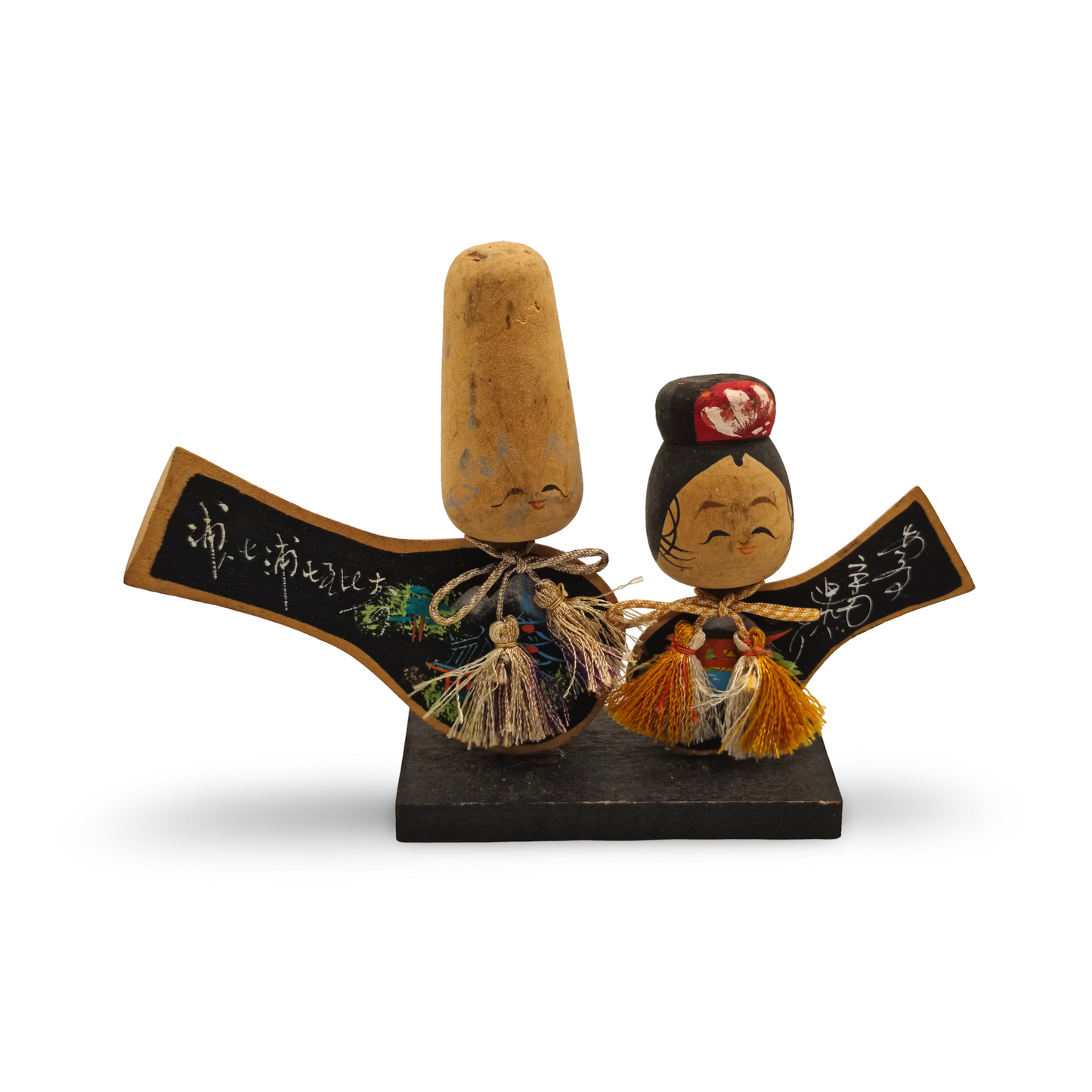 Kokeshi omiyage shamoji (Hiroshima)