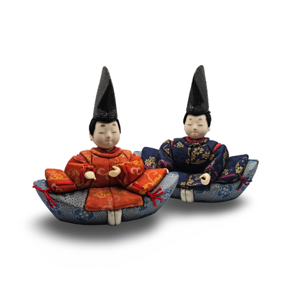 Duo de poupées Hina kimekomi musiciens