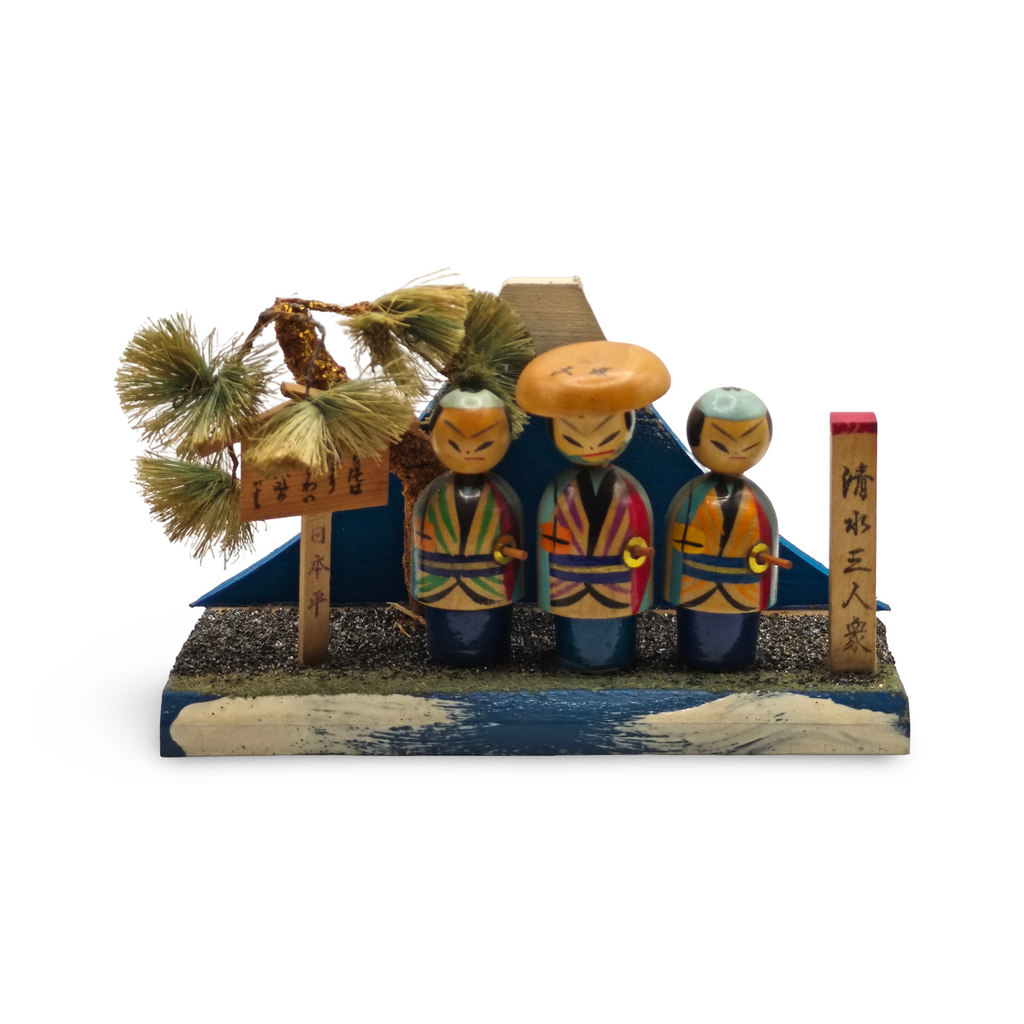 Diorama trois lieutenants de Shimizu (Shizuoka)