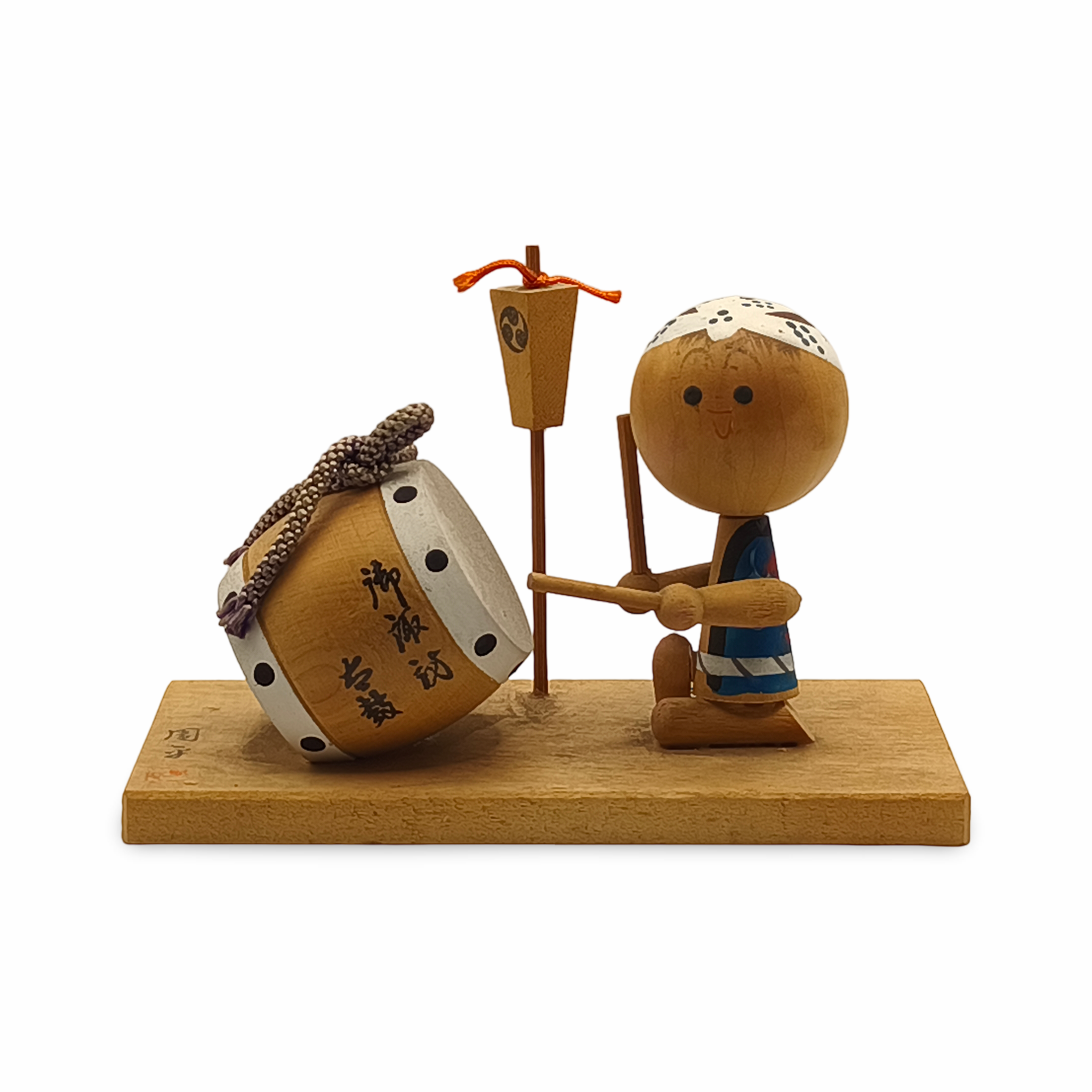 Kokeshi joueur de taiko
