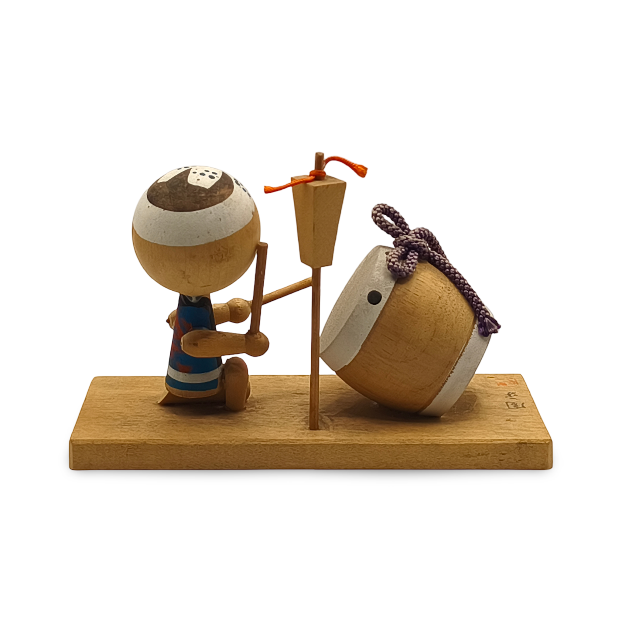 Kokeshi joueur de taiko