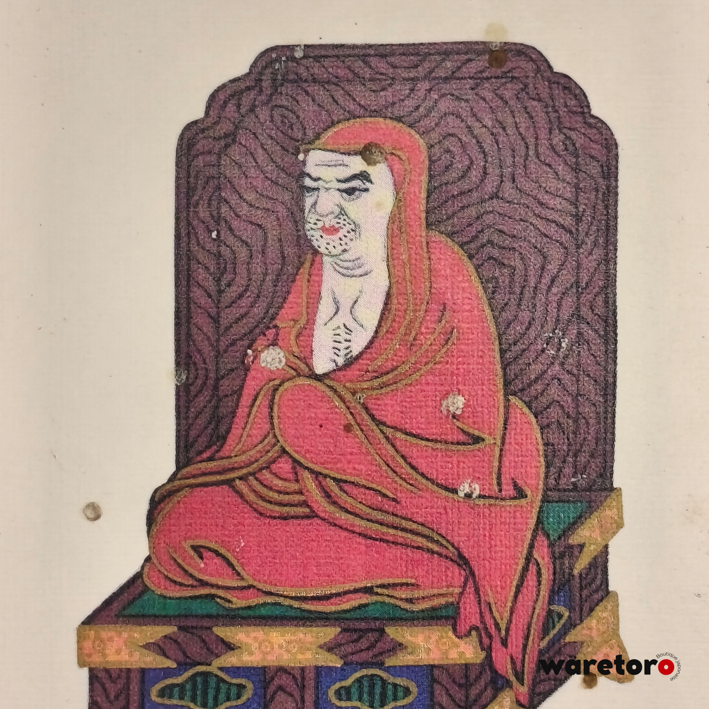 Kakejiku de butsudan Bodhidharma (Rinzai)