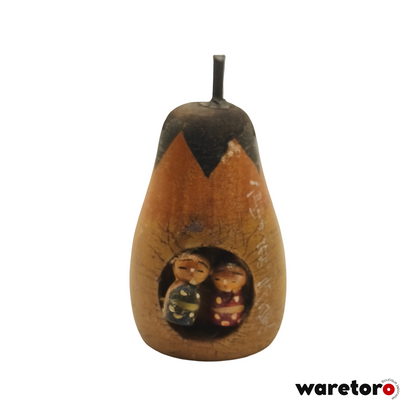 Aubergine aux mame kokeshi (Miyazaki)