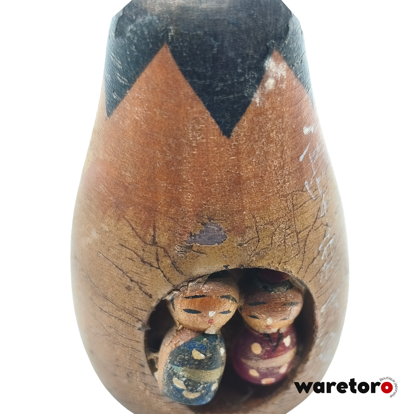 Aubergine aux mame kokeshi (Miyazaki)